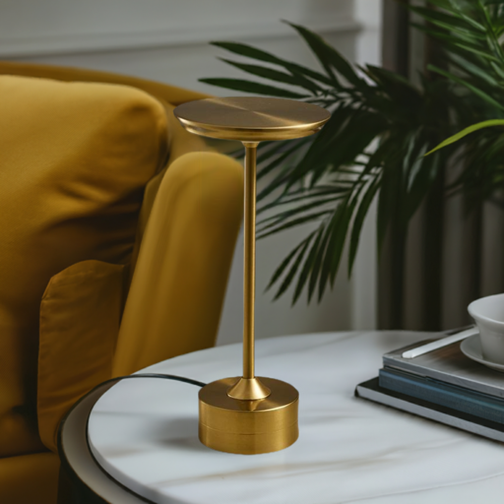 Sleek Metal Lamp for Modern Interiors