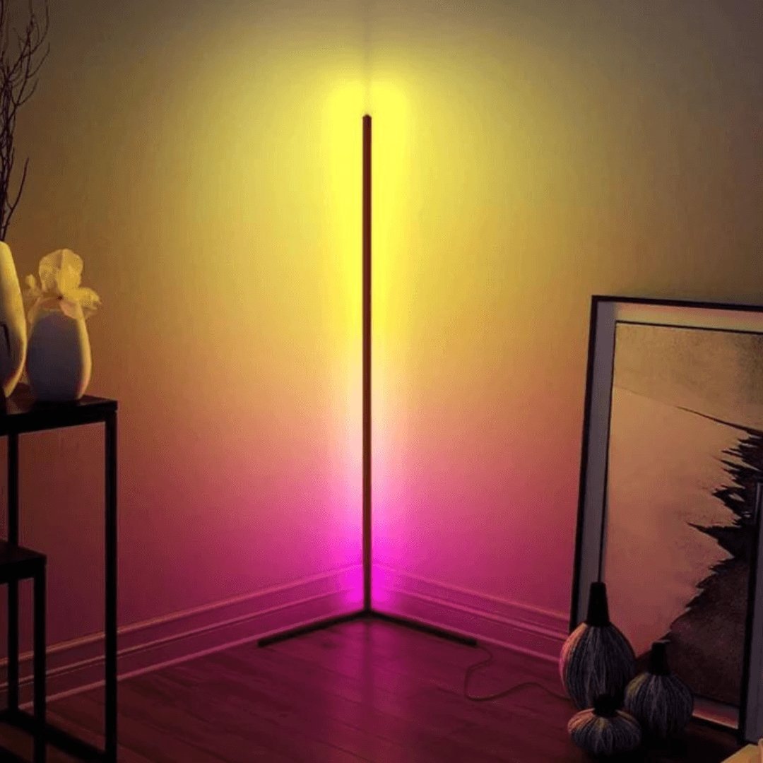 Helios Floor Lamp: Sleek, Modern Lighting for Bright, Cozy Ambience