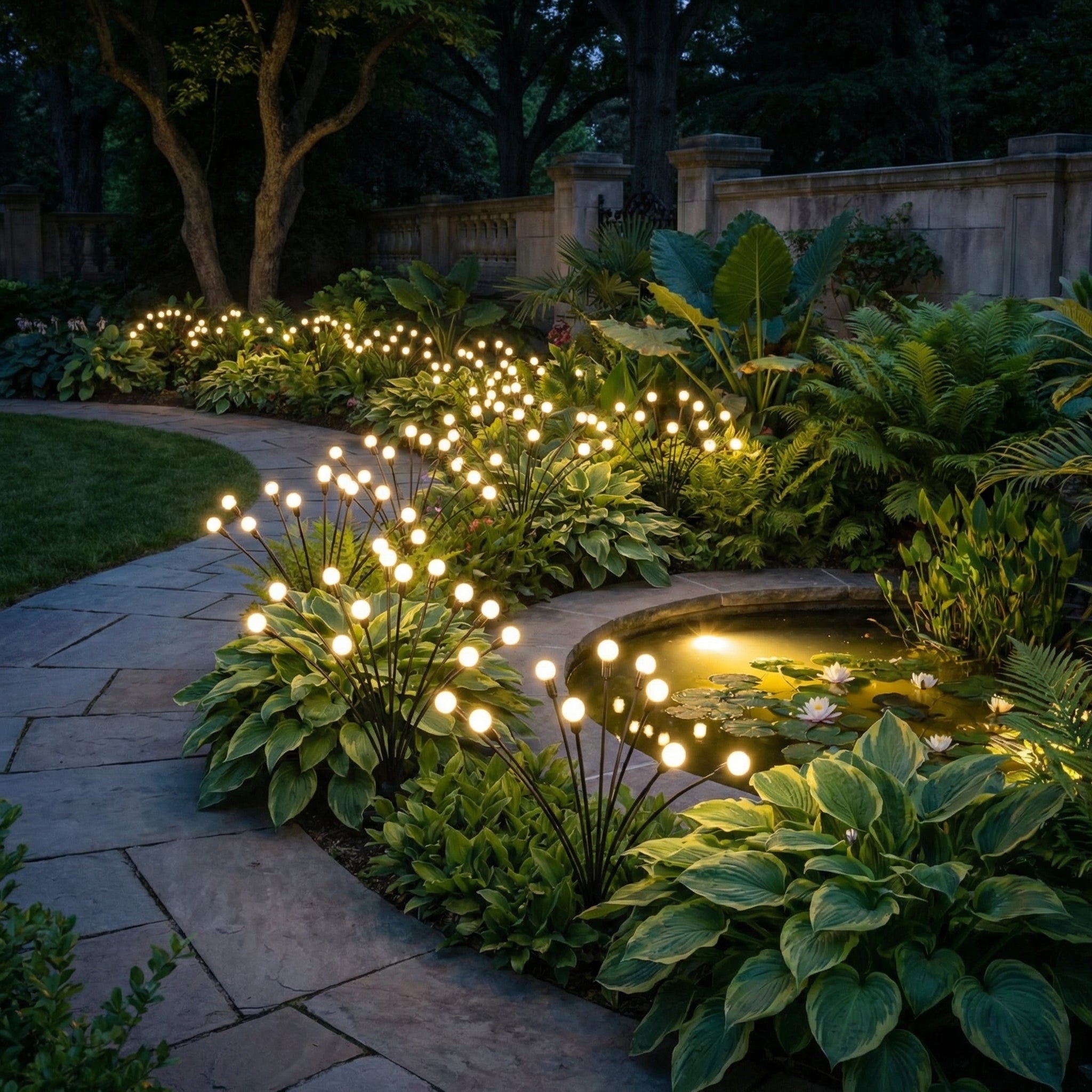 Dancing Solar Garden Lights