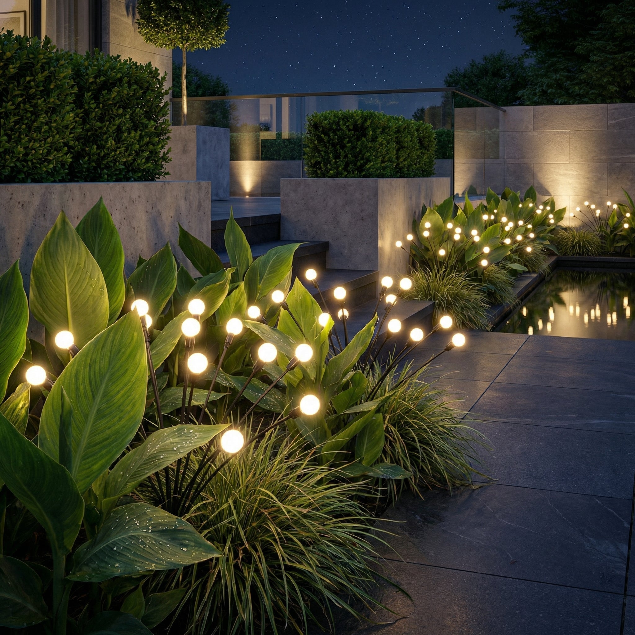 Dancing Solar Garden Lights