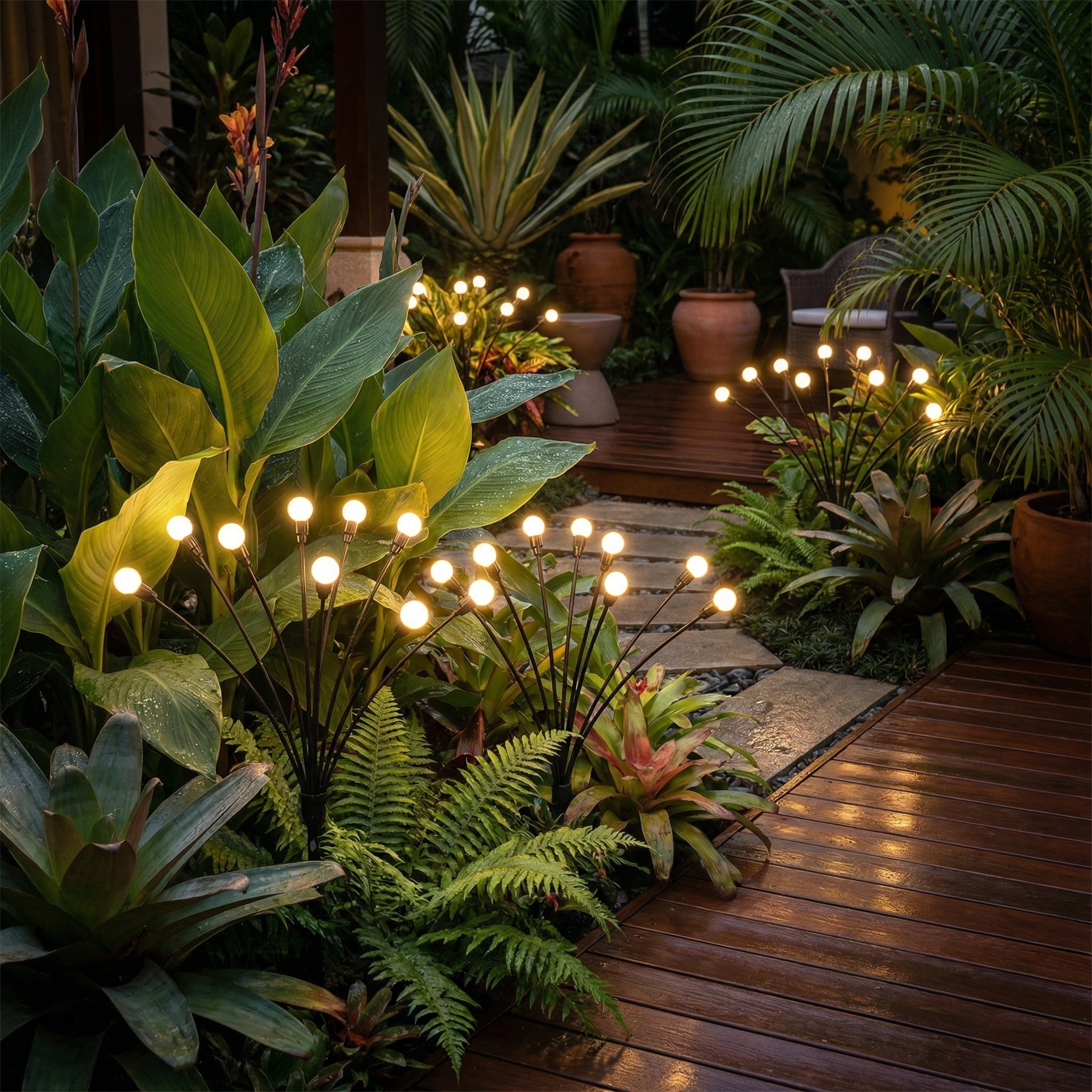 Dancing Solar Garden Lights