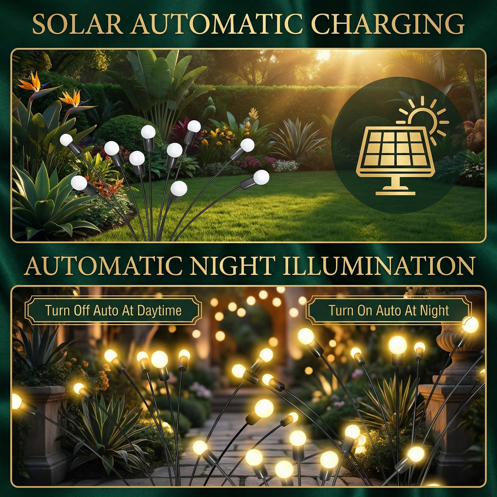 Dancing Solar Garden Lights