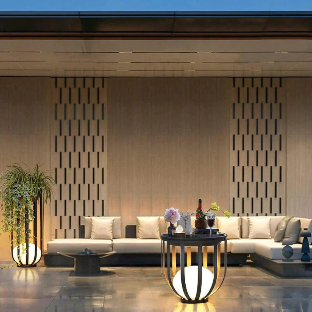 Solar Flower LED Garden Light on Stand - Outdoor Solar-Powered Decor