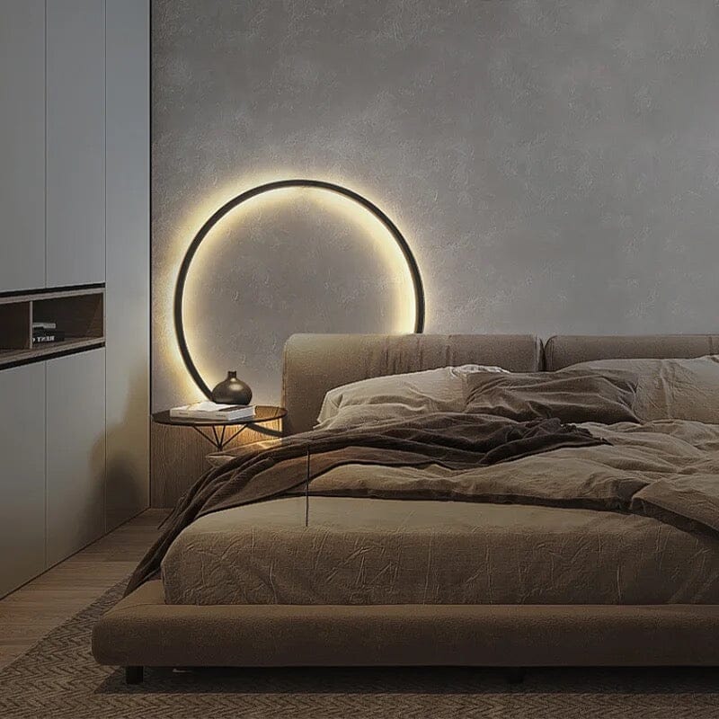 LED Ring Wall Light - Modern, Energy-Efficient Accent Fixture