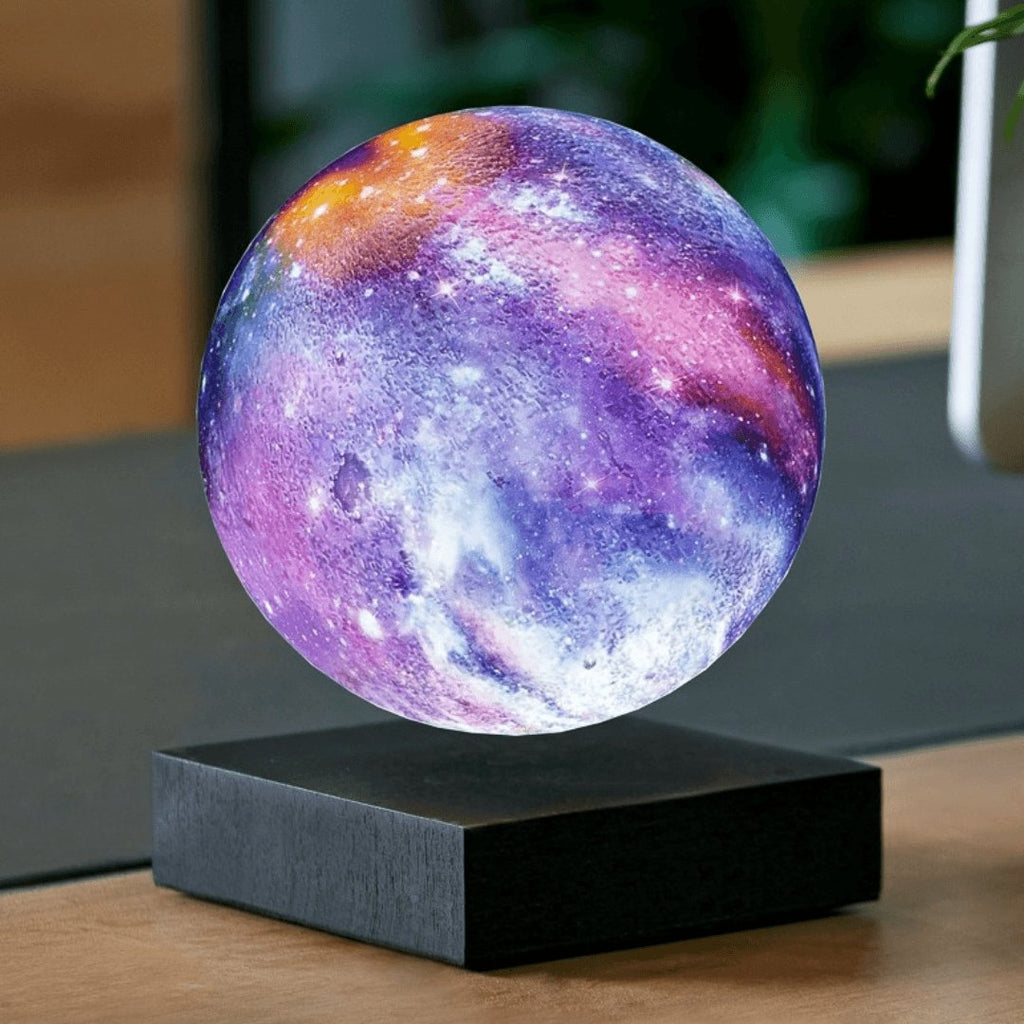 Levitating Galaxy Moon Lamp - 360° Floating Lunar Glow
