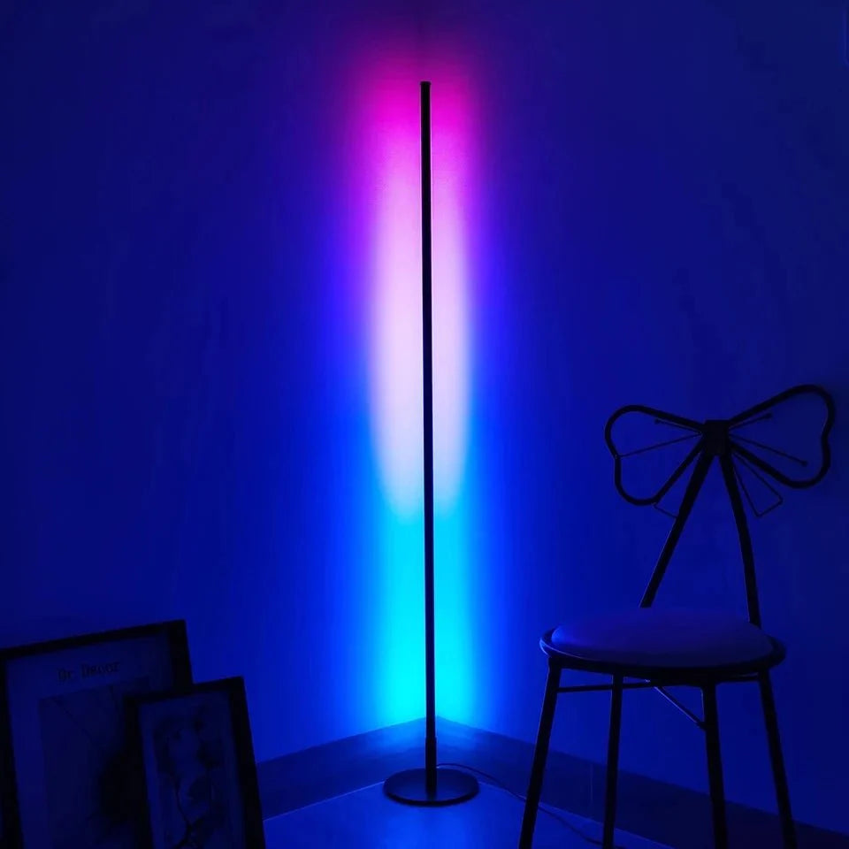 Colorful RGB LED Floor Lamp for Vibrant Ambient Lighting