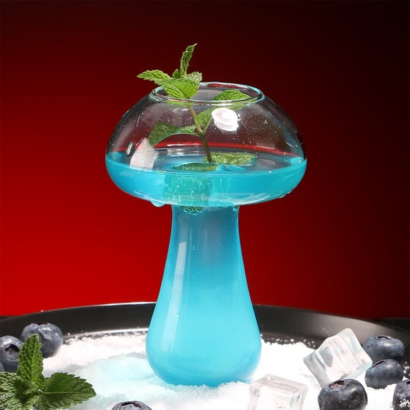 Elegant Mushroom Cocktail Glass for Gourmet Sipping and Stylish Entertaining