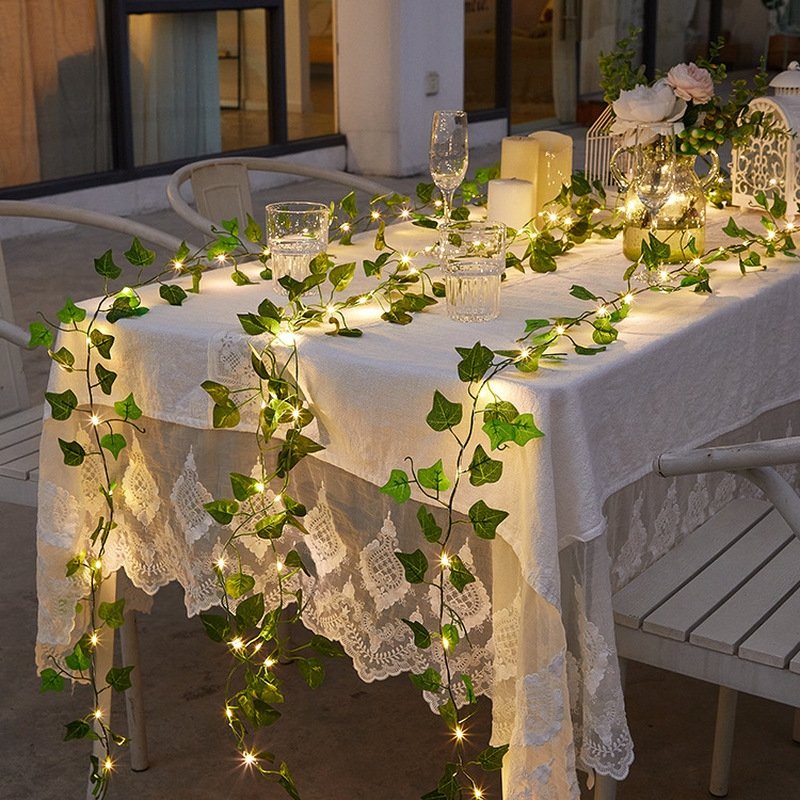 Solar Ivy String Lights - Enchanting Outdoor Garden Lighting