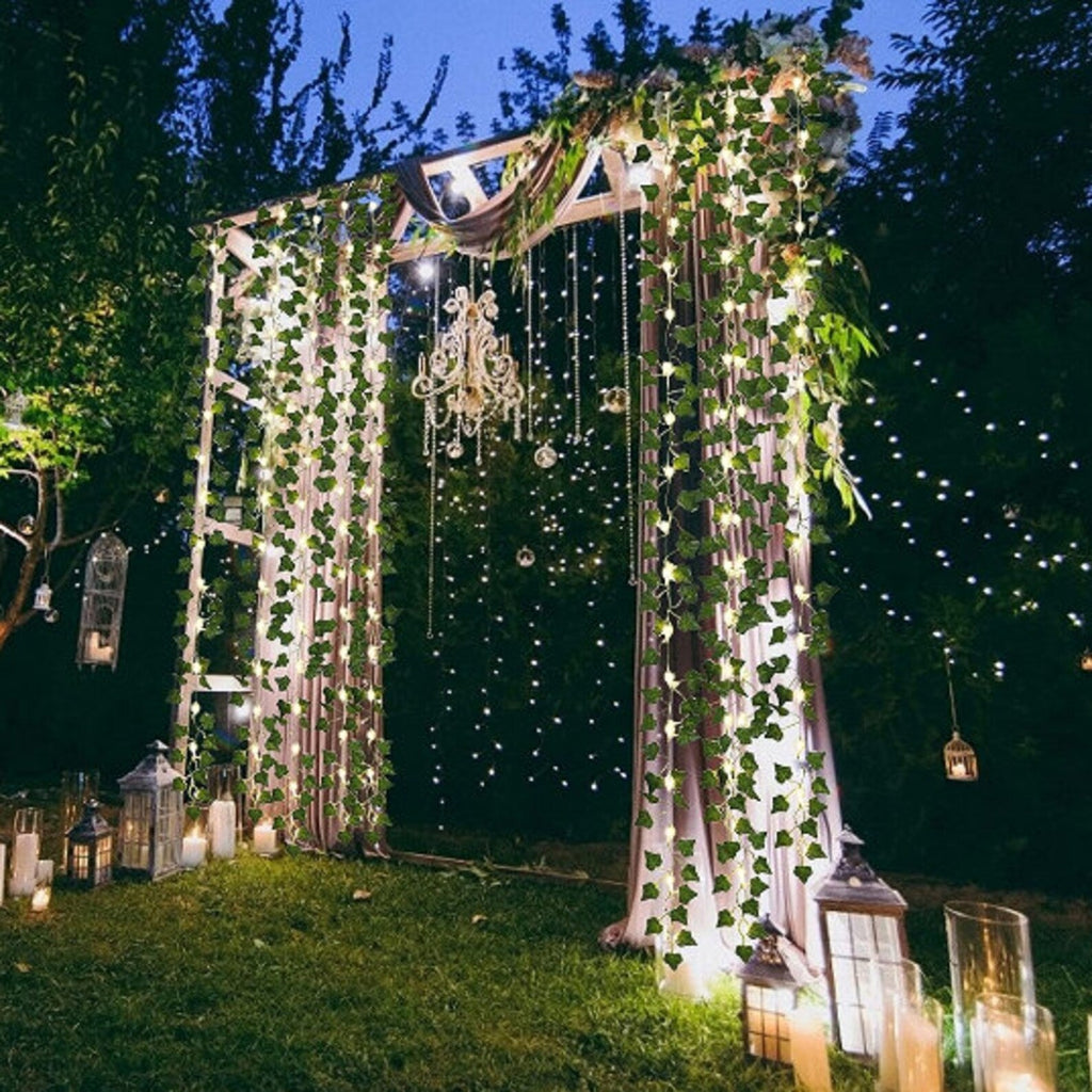 Solar Ivy String Lights - Enchanting Outdoor Garden Lighting