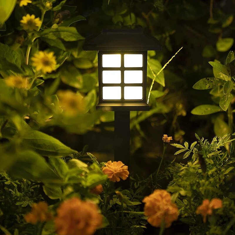Solar LED Pathway Lanterns - Bright, Eco-Friendly Outdoor Lighting for Walkways