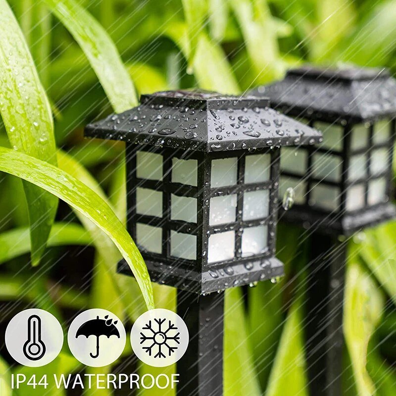 Solar LED Pathway Lanterns - Bright, Eco-Friendly Outdoor Lighting for Walkways