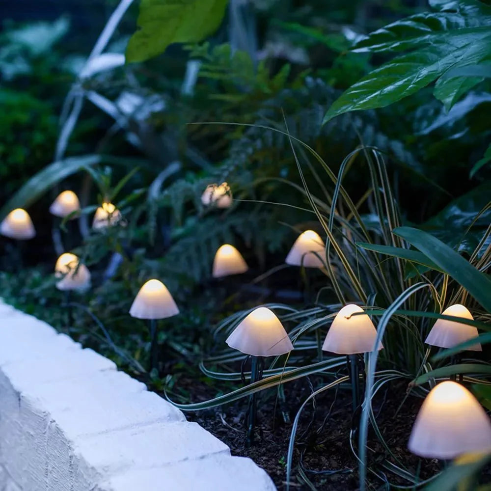 Solar Mushroom Garden Lights – Whimsical, Solar-Powered LED Lighting for Outdoor Spaces
