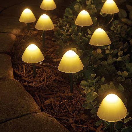 Solar Mushroom Garden Lights – Whimsical, Solar-Powered LED Lighting for Outdoor Spaces
