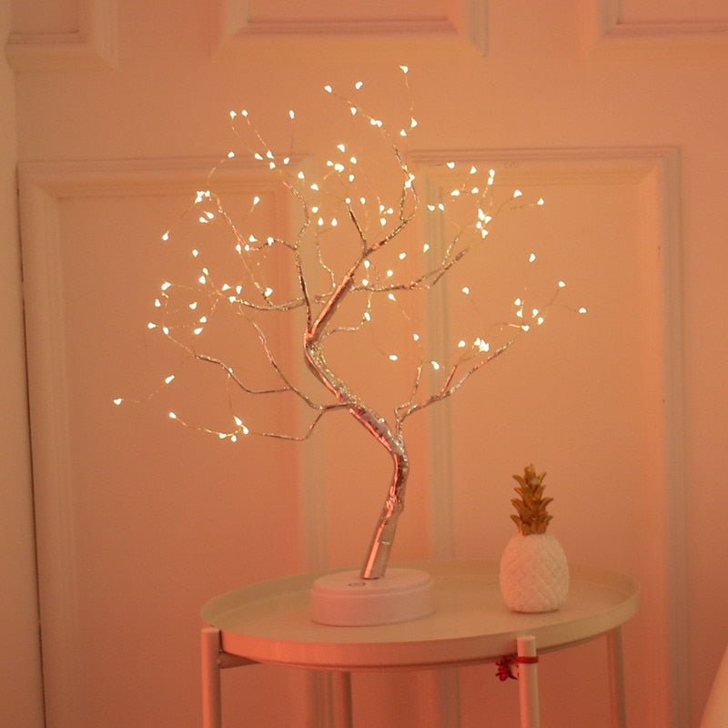 Tree of Light LED Lamp - Elegant Ambient Glow for Your Home