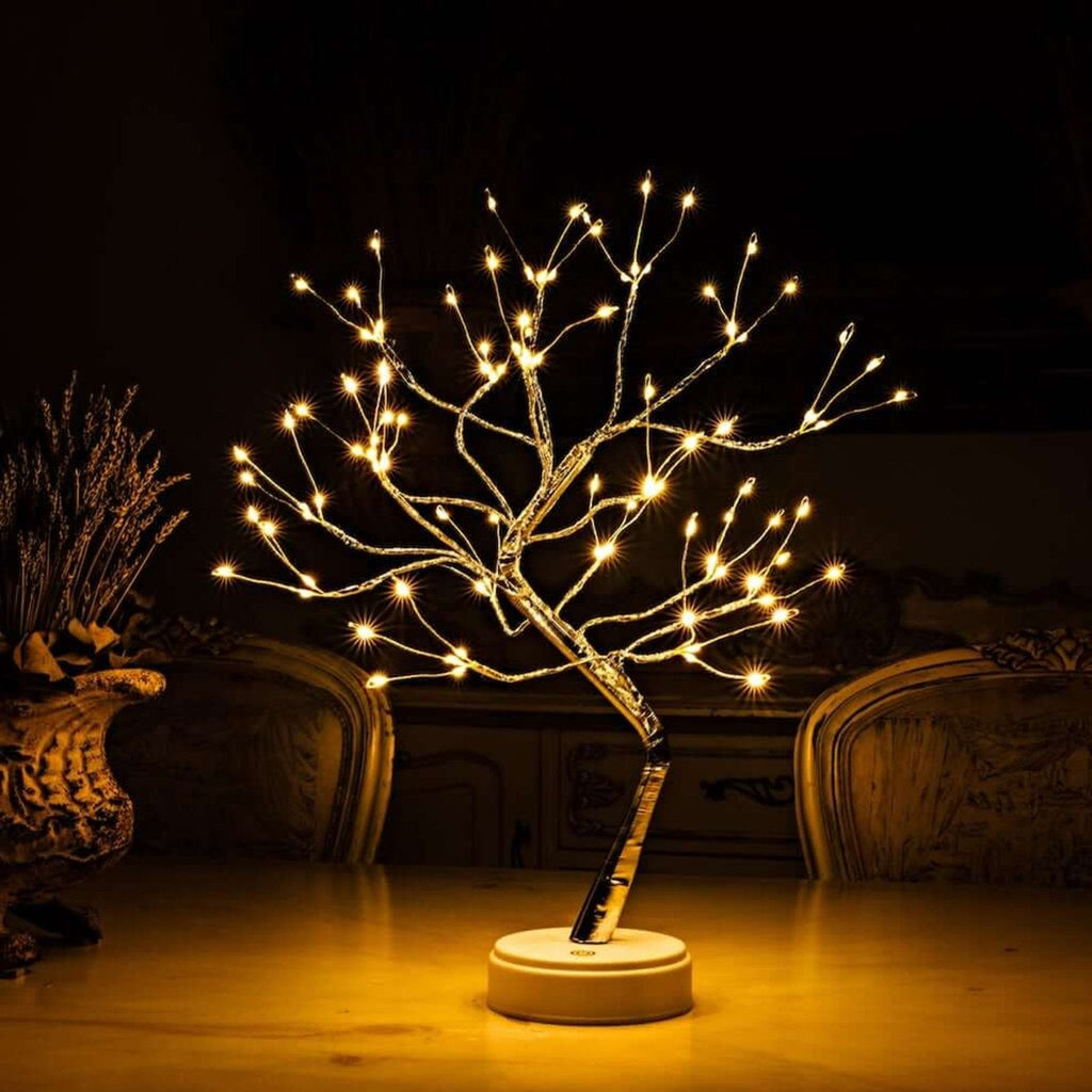 Tree of Light LED Lamp - Elegant Ambient Glow for Your Home