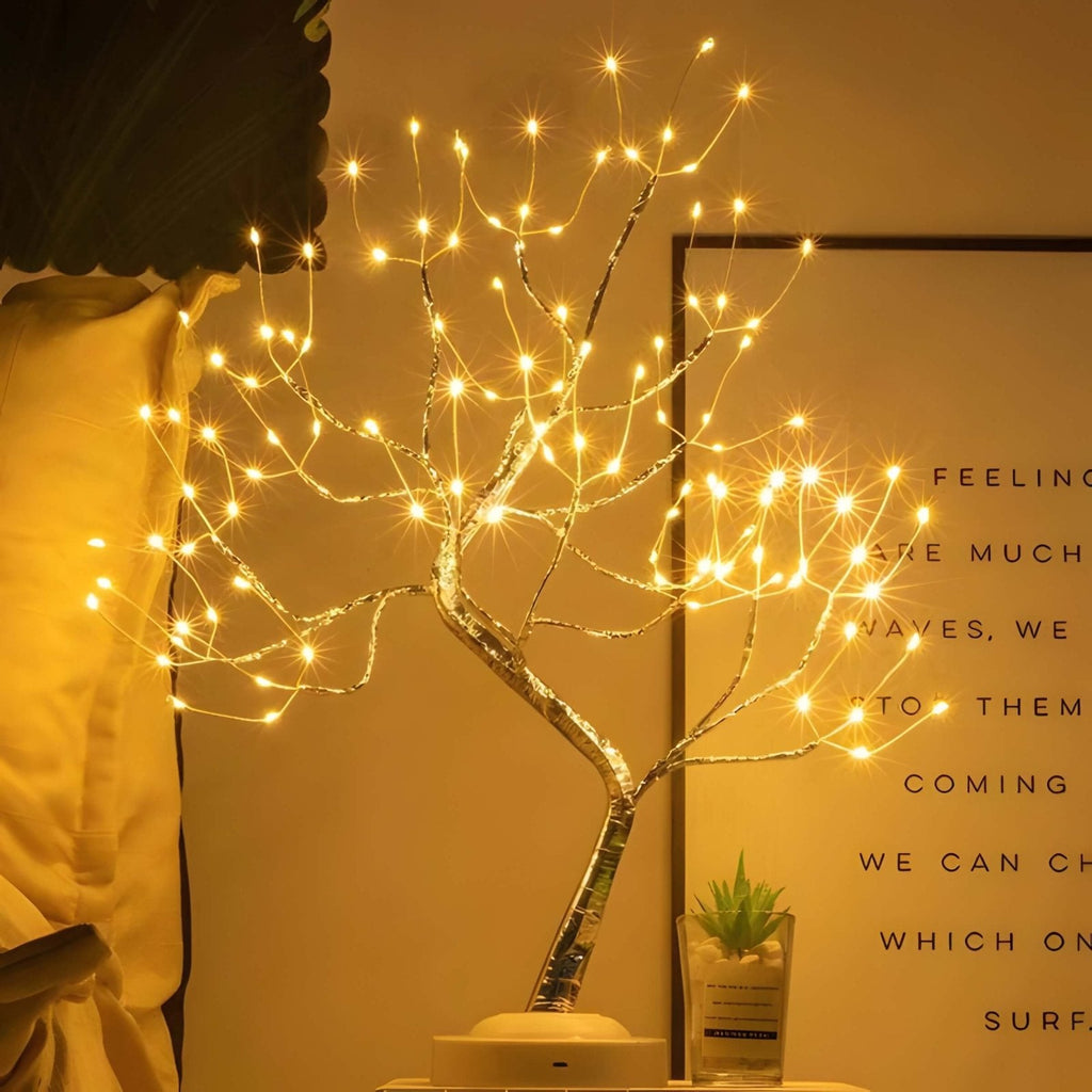Tree of Light LED Lamp - Elegant Ambient Glow for Your Home