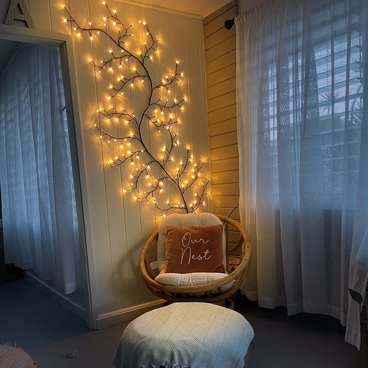 Willow Vine Light — Delicate Ambient Glow for Cozy Spaces